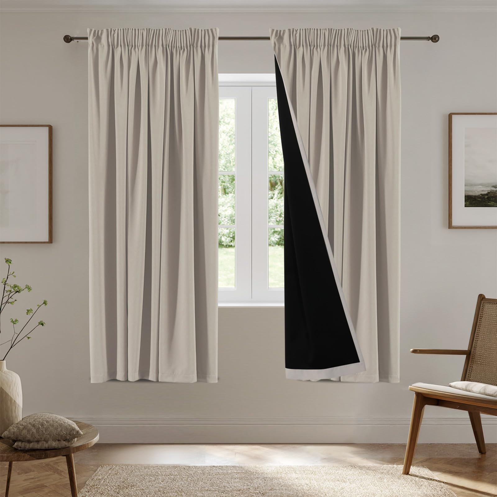 H.Versailtex 100% Blackout Thermal Curtains