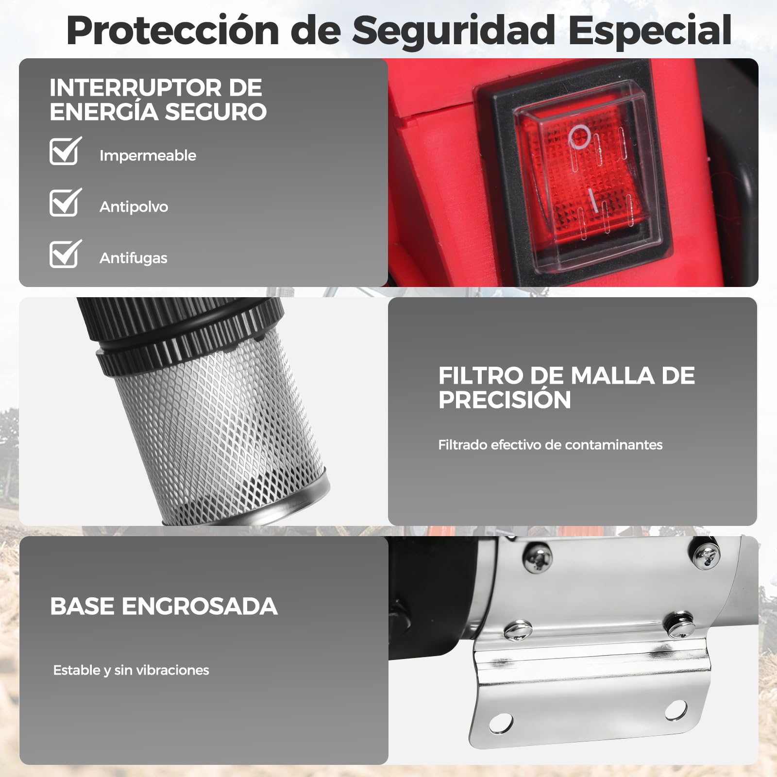 Bostar Bomba de Trasvase Gasoil 21V Agrícola (Compatible Makita), 45L/min Kit con Pistola Automática y 5 Paletas de Repuesto, Auto-Aspirante 5m / Elevación 10m, para Tractor y Calefacción