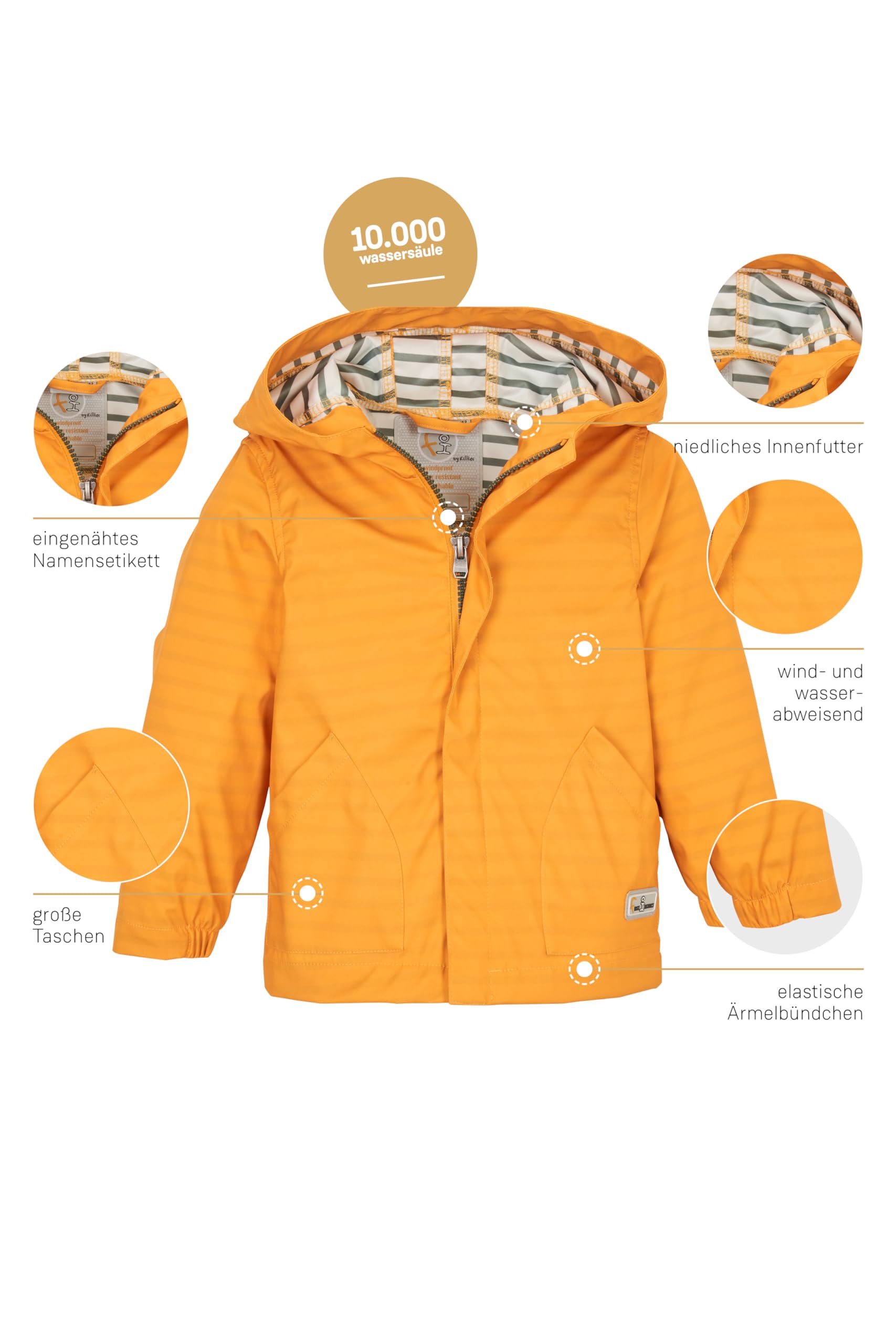 first instinct by killtec Fis 23 Mns Sftshll Jckt Veste softshell à capuche/veste outdoor Mixte enfant