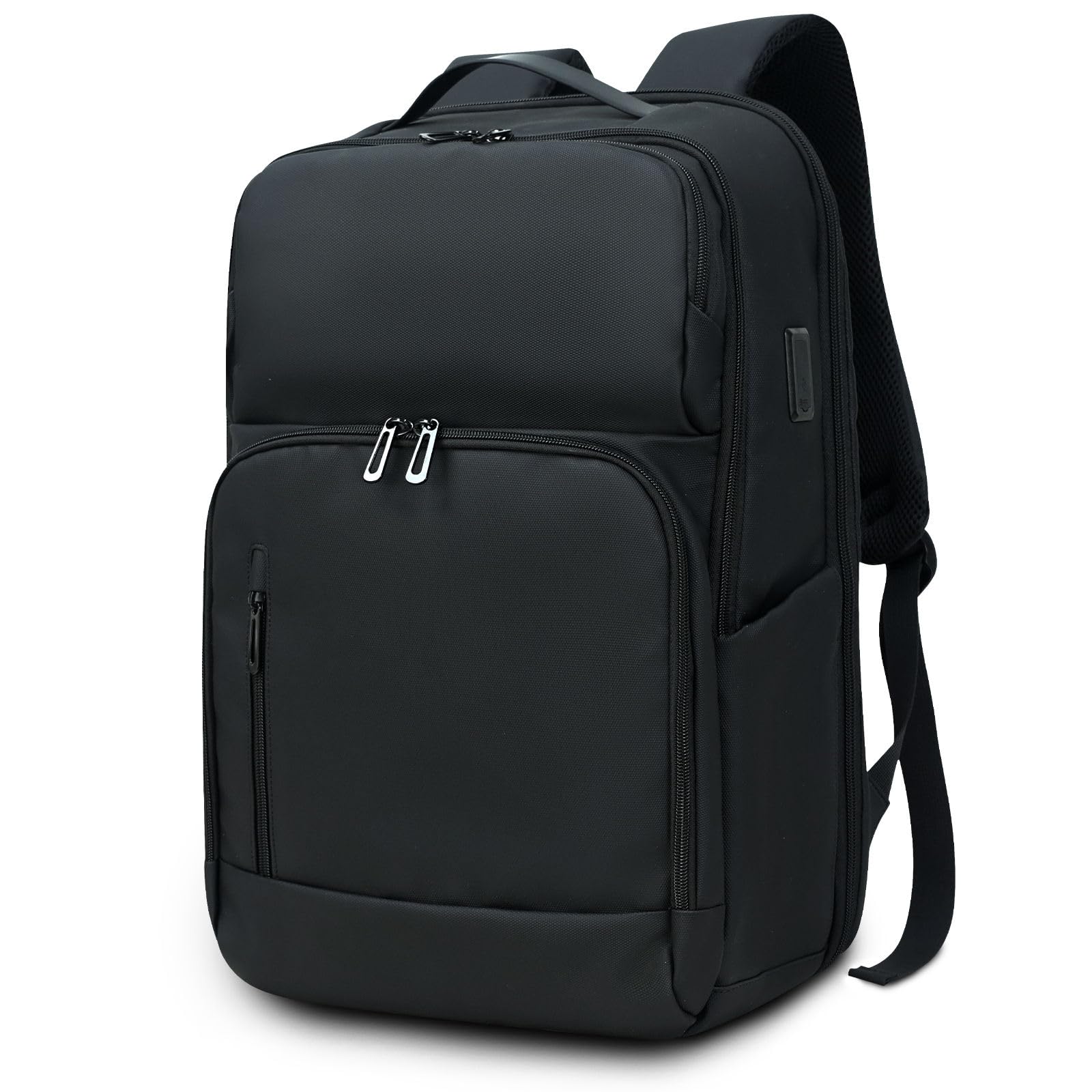 KINGSLONG Zaino per computer portatile da 17 pollici: zaino impermeabile per uomo/donna con porta USB per viaggiare