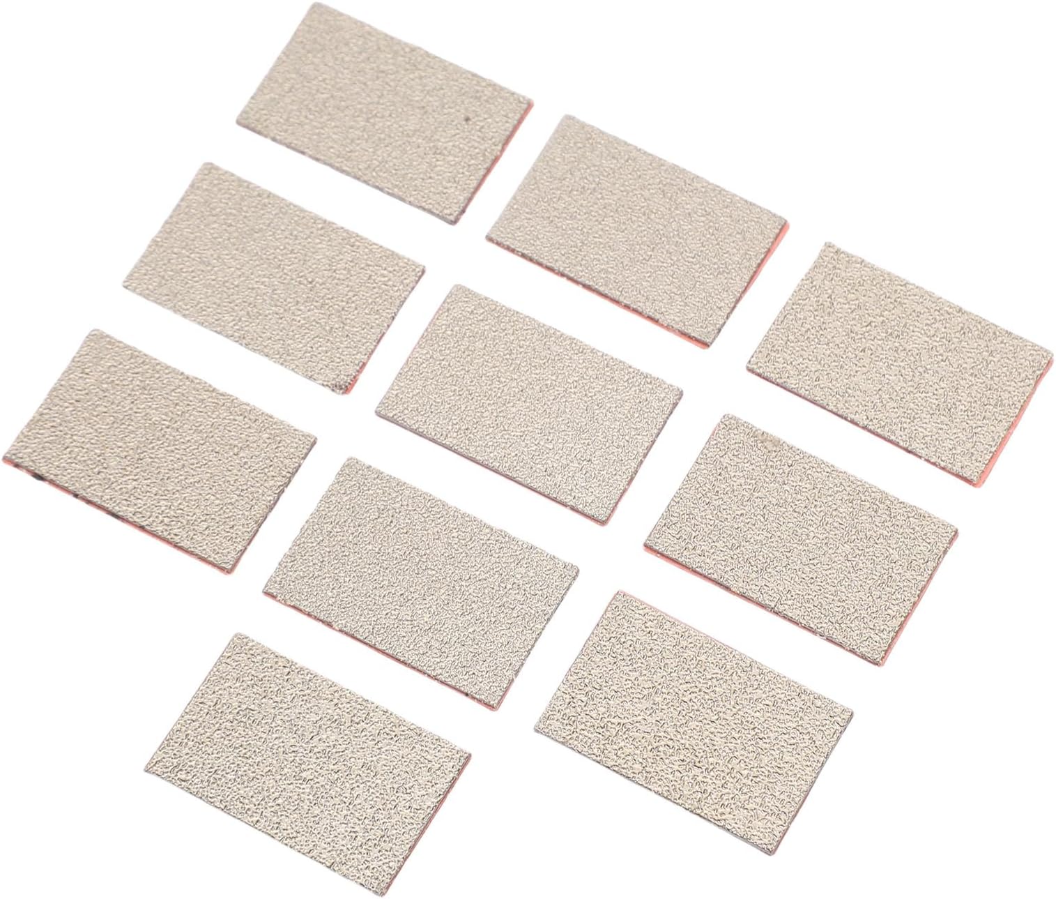 Marhynchus Durable PEI Nozzle Wiper Sheets 25x16.4x0.8mm, Pack of 10 for QIDI Plus 4 3D Printer, High Temperature Resistant