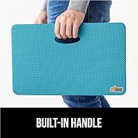 Vista 7 de GORILLA GRIP Almohadilla de rodillas extra gruesa con patente pendiente de espuma suave, almohadillas de rodillas grandes y de apoyo