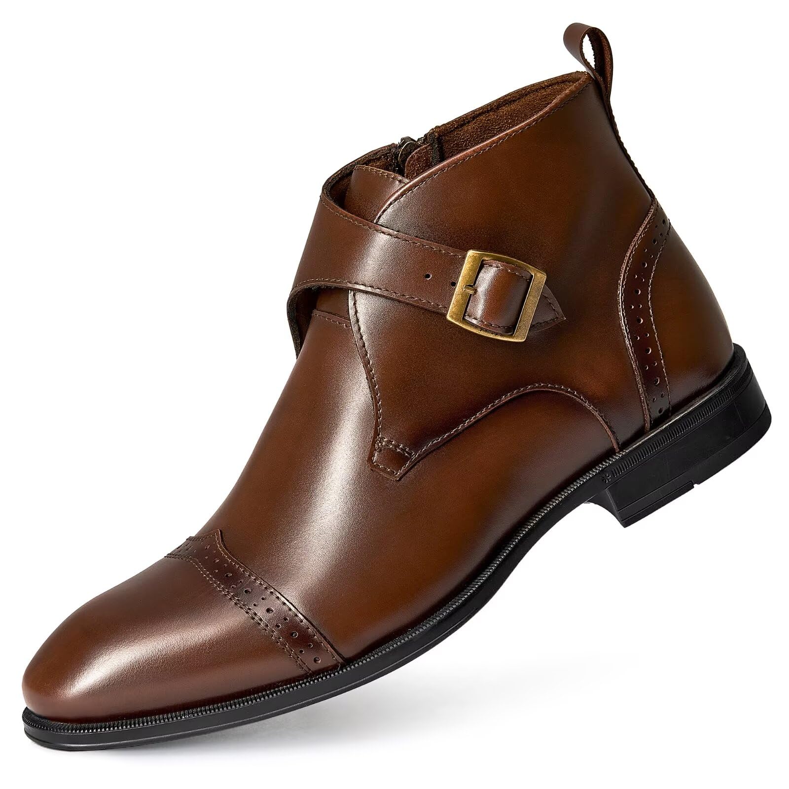 Men's Dress Boots Genuine Leather Ankle Boot for Men Classic Casual Oxford Style Footwear
