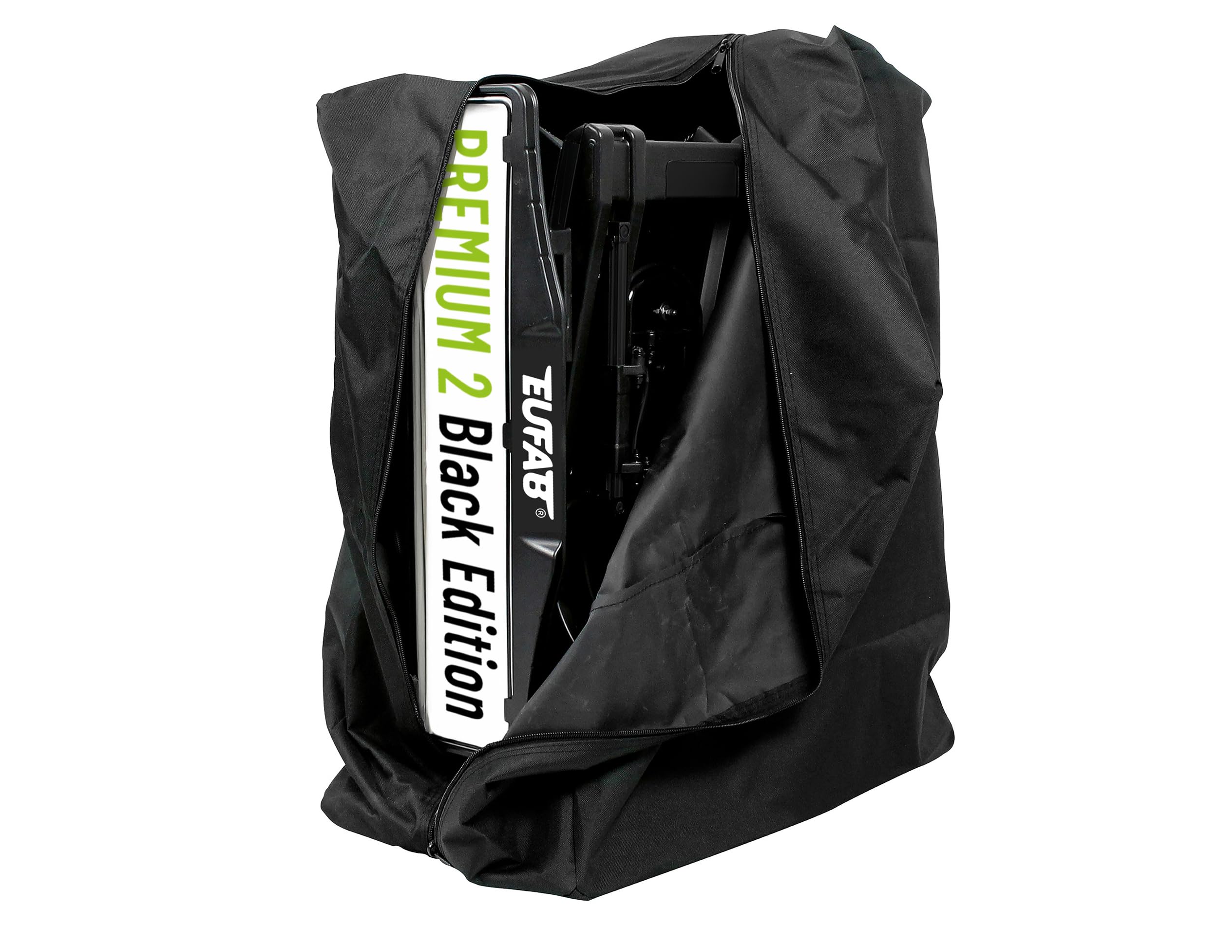 Porte-vélos 2 Vélos Pour Attelage Remorque - Compatible VAE, Cadres Y - Verrouillage Antivol - Noir