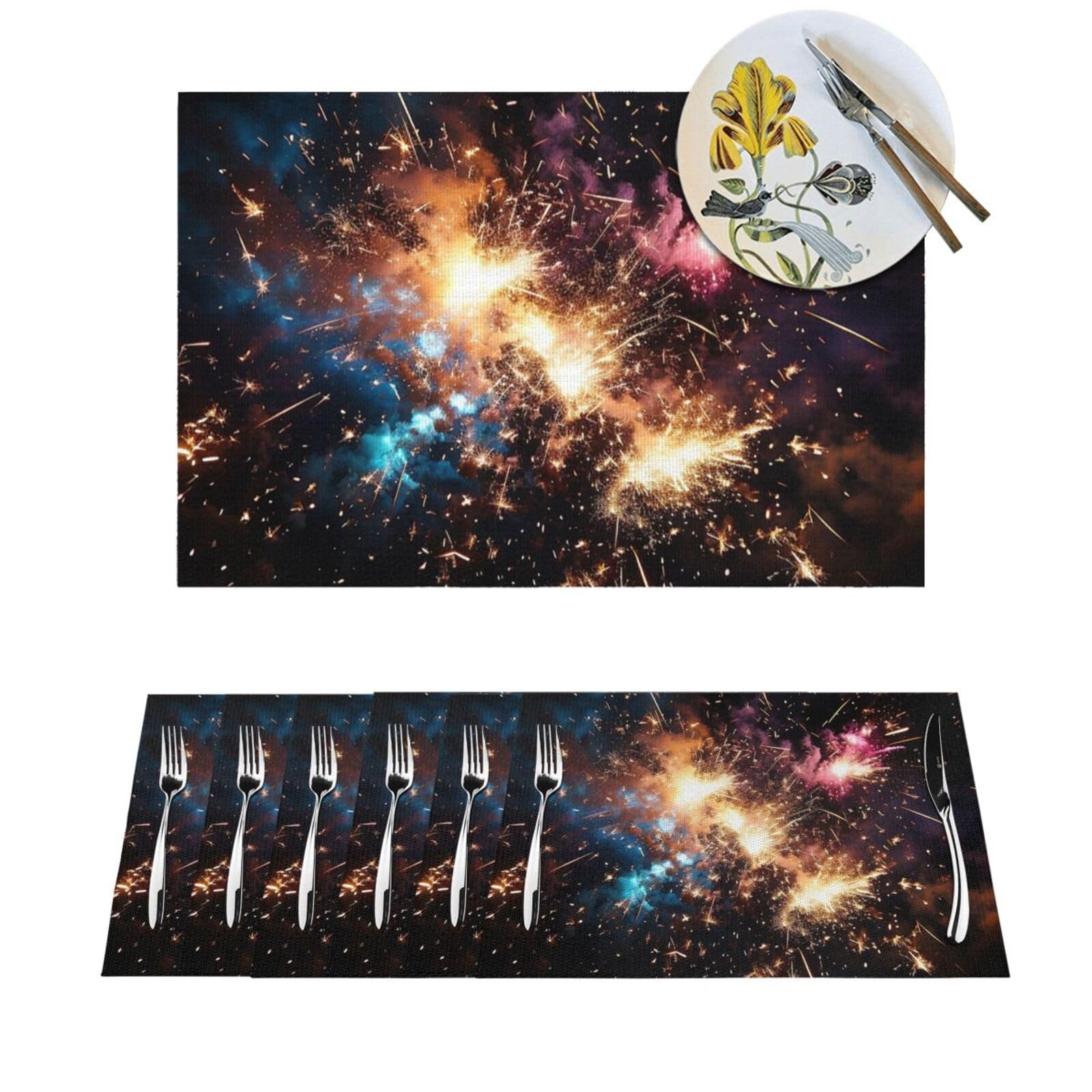 Sets de table lavables pour en finir avec les taches et tables rayées lot de 6