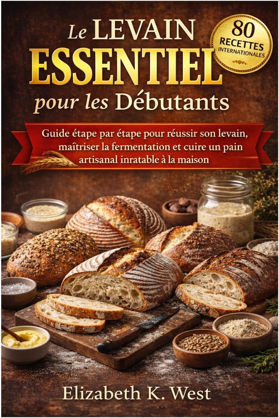 Le Levain Essentiel pour les Débutants: Guide étape par étape pour réussir son levain, maîtriser la fermentation et cuire un pain artisanal inratable à la maison (French Edition)
