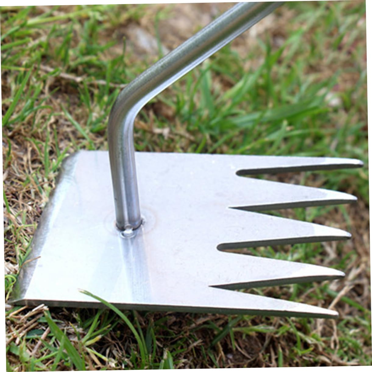 BESPORTBLE 4 Stück Gartengeräte Zum Unkrautjäten Unkrautjätgerät Für Den Garten Gras Kleiner Gartenrechen Strauch Manuelle Entferner Gartengerät Langer Griff Rasenkantenschneider Holz