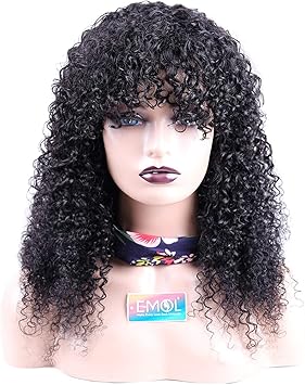 amazon perruque bouclée