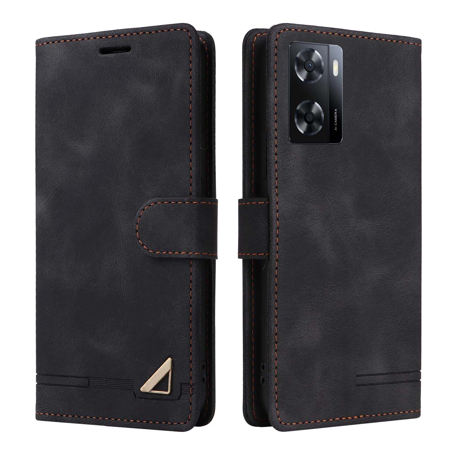 Étui Portefeuille Pour Xiaomi Redmi 15 4G - Housse Cuir PU Avec Rabat Magnétique, Porte-cartes & Support