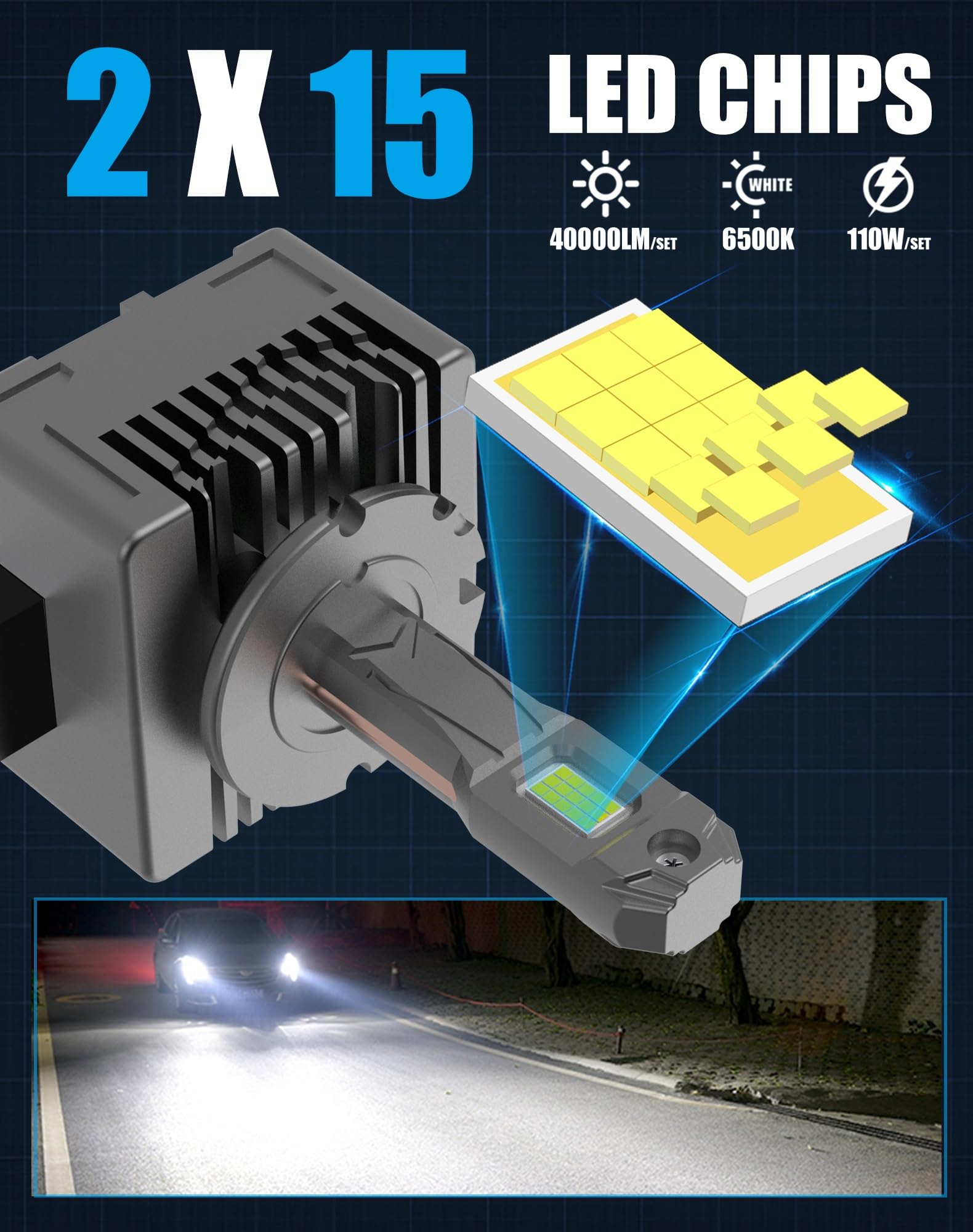Amazon.com: D2H Xenon replacement Bulbs for Projector Assembly