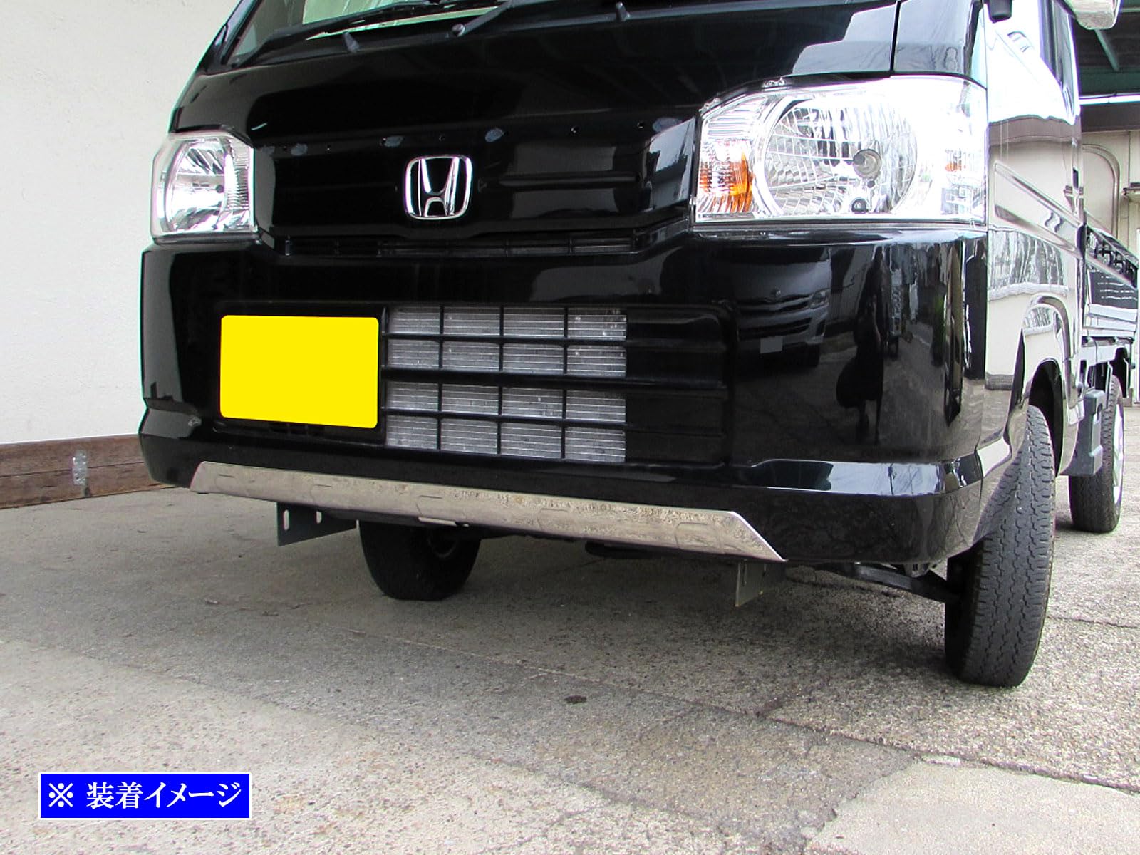 アクティトラック　ステンレスバンパー ホンダ アクティ 丸パイプリアバンパー : ステンレスアートG-1