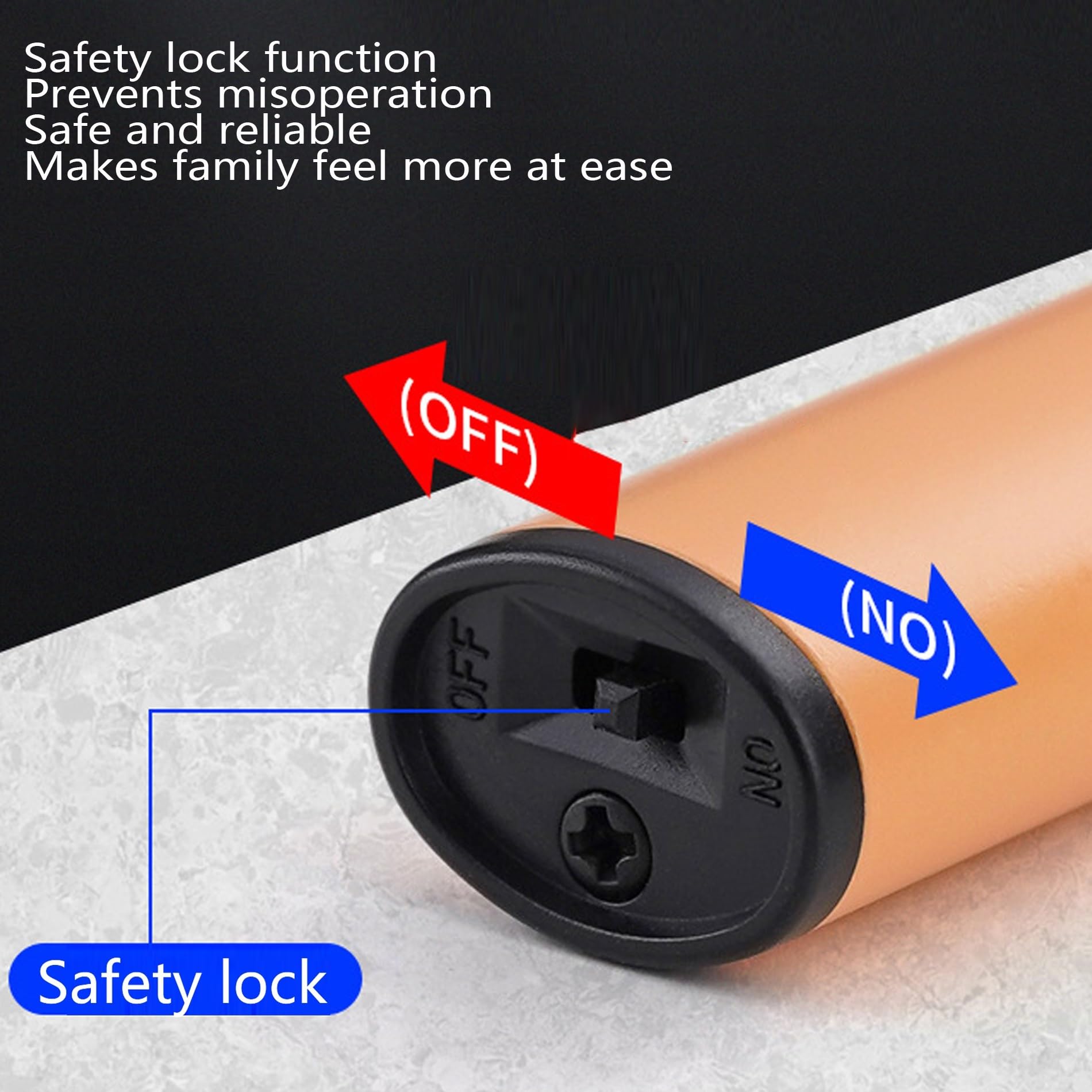Accendino elettrico ad arco ricaricabile antivento senza fiamma con blocco di sicurezza e cavo dati USB for ricarica rapida. Accendino a candela.(3PC1)