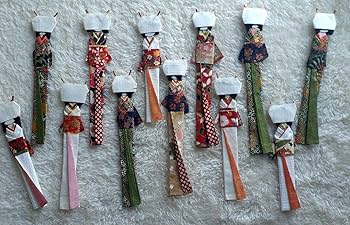 和紙人形　　ハンドメイド 初音（舞妓） 和紙人形 | iichi 日々の暮らしを心地よくする