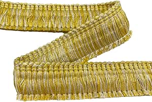 DÉCOPRO Dark Sand, 1 1/4" Basic Trim Brush Fringe Style# 0150SB Color