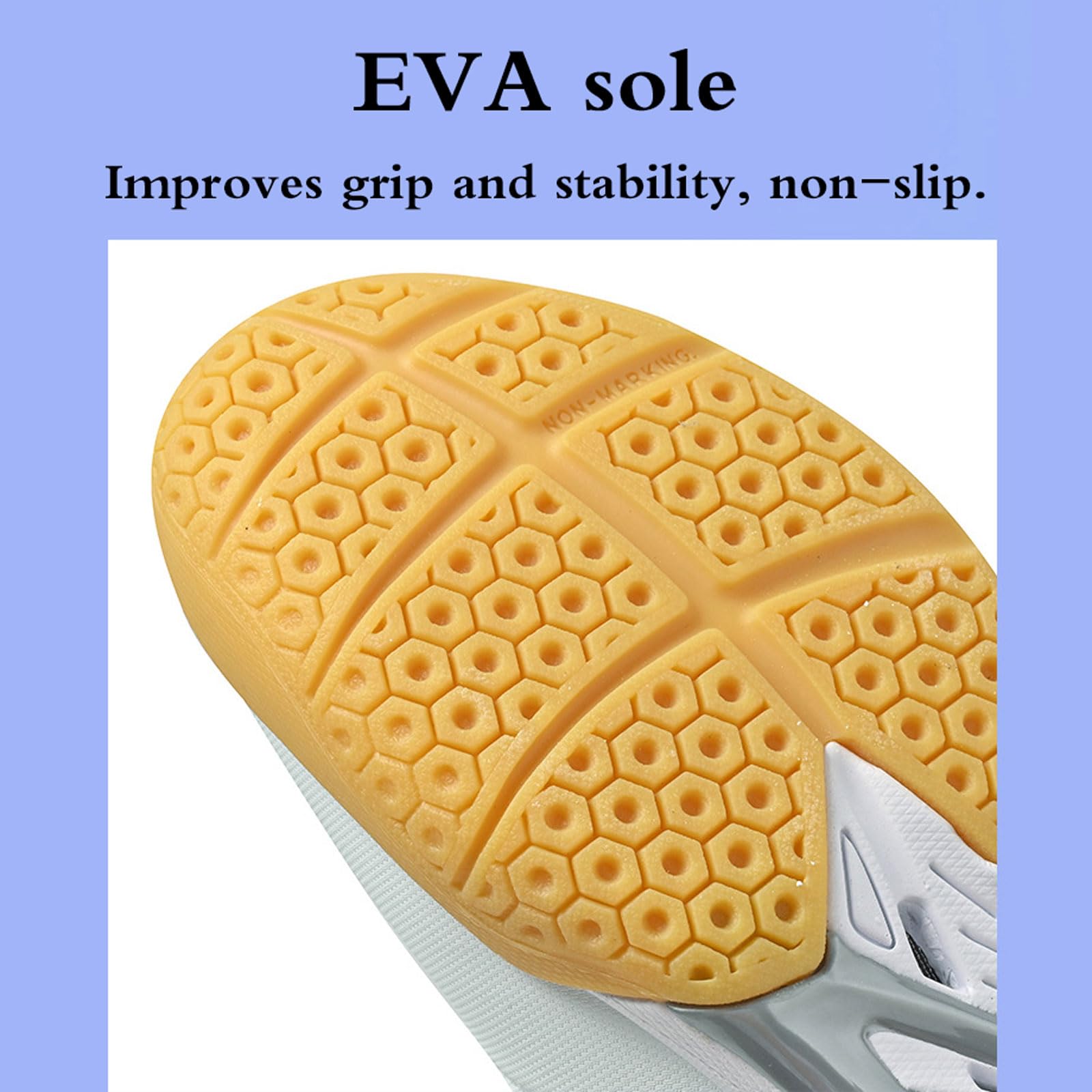 Pingpong Badminton Sneakers,Badminton Baskets Chaussures De Tennis De Table,Chaussures de Badminton Unisexes,Chaussures d'entraînement de Badminton,Respirantes,pour Unisexe Adolescents