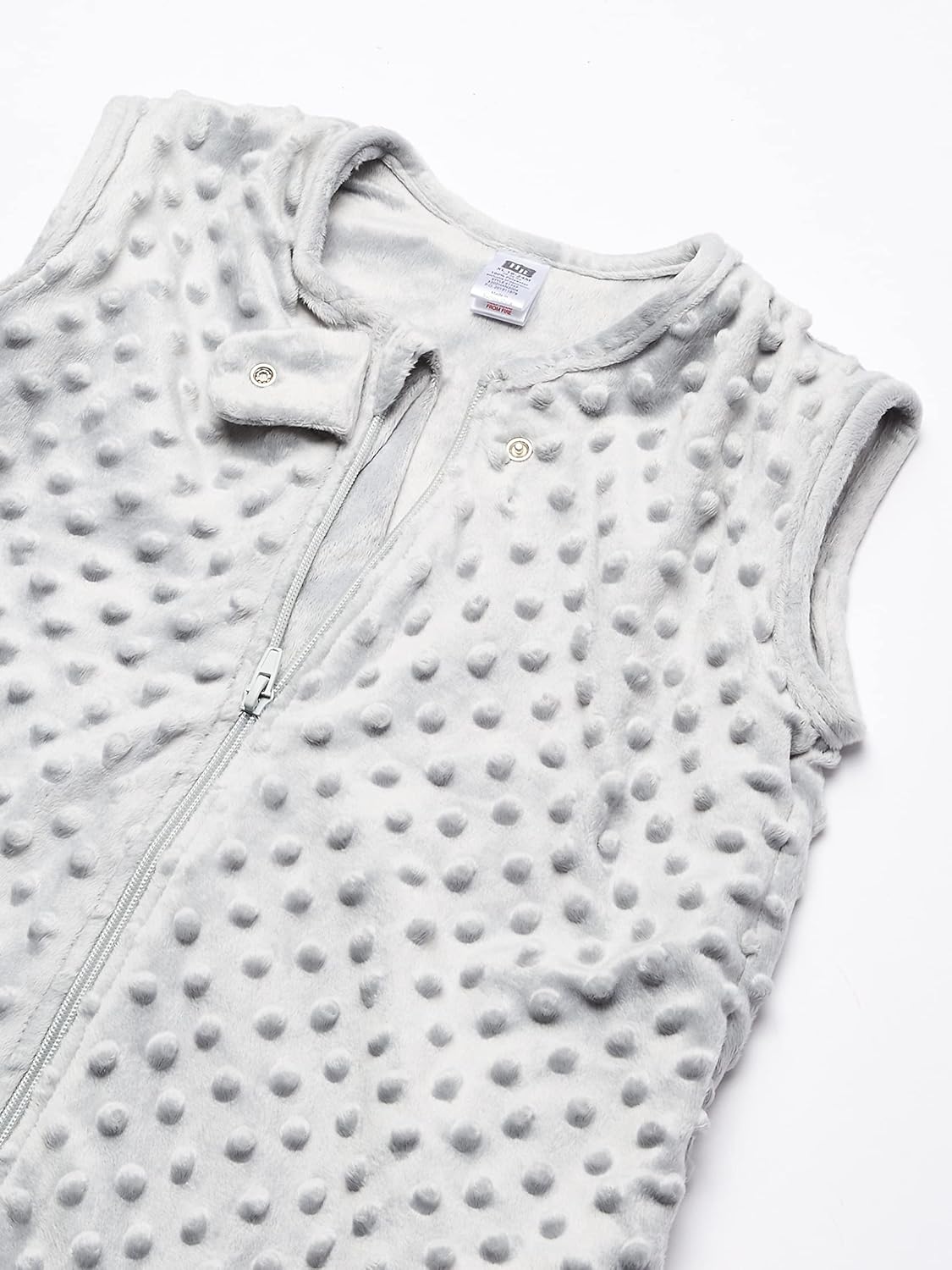 Hudson Baby Unisex Baby Plush Sleeping Bag, Sack, Blanket, Light Gray Dot Mink, 18-24 Months : Baby