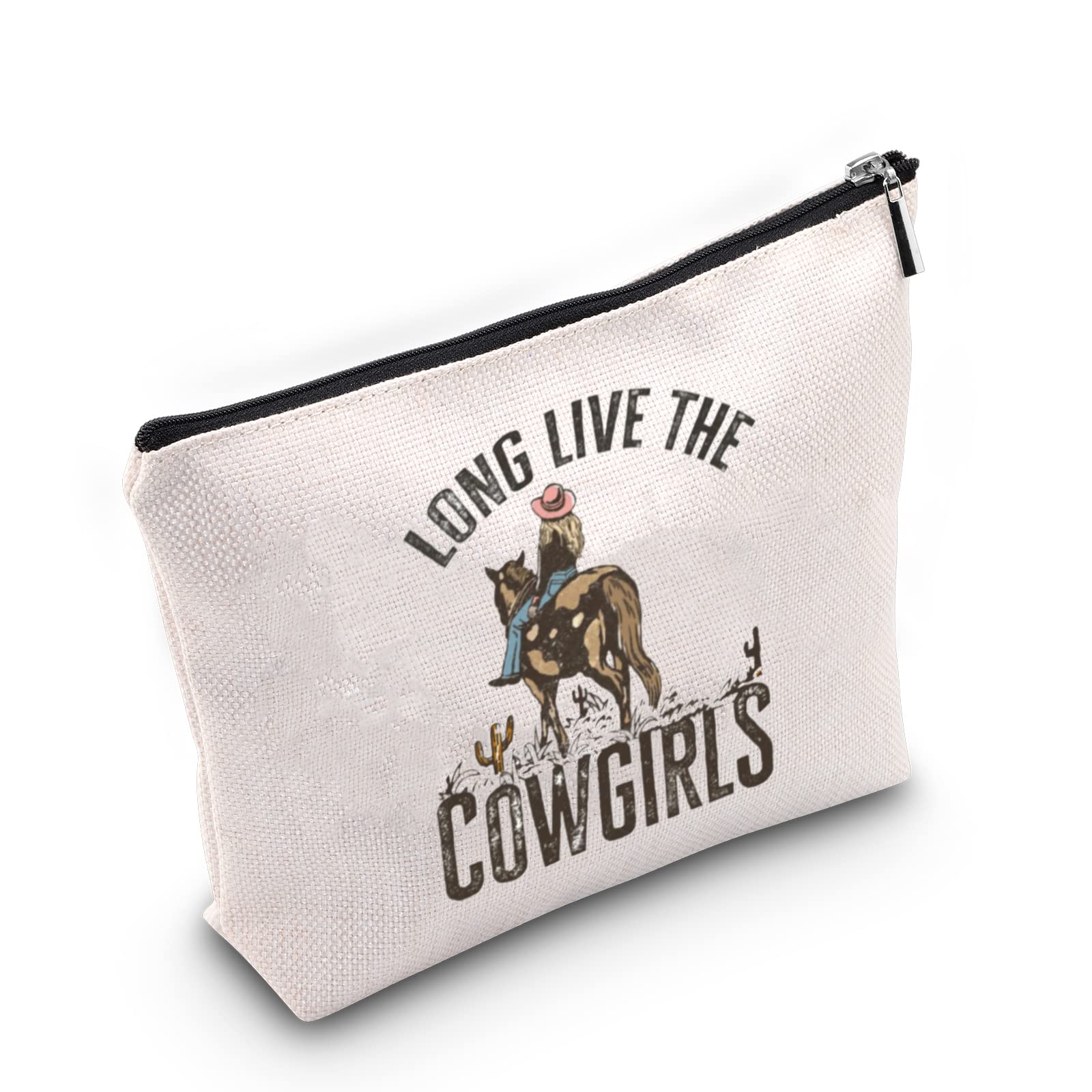 Cowgirls Cosmetic Bag Wild West Party Gift Rodeo Gift Western Purse Bag Country Music Lover Gift Country Girl Gift
