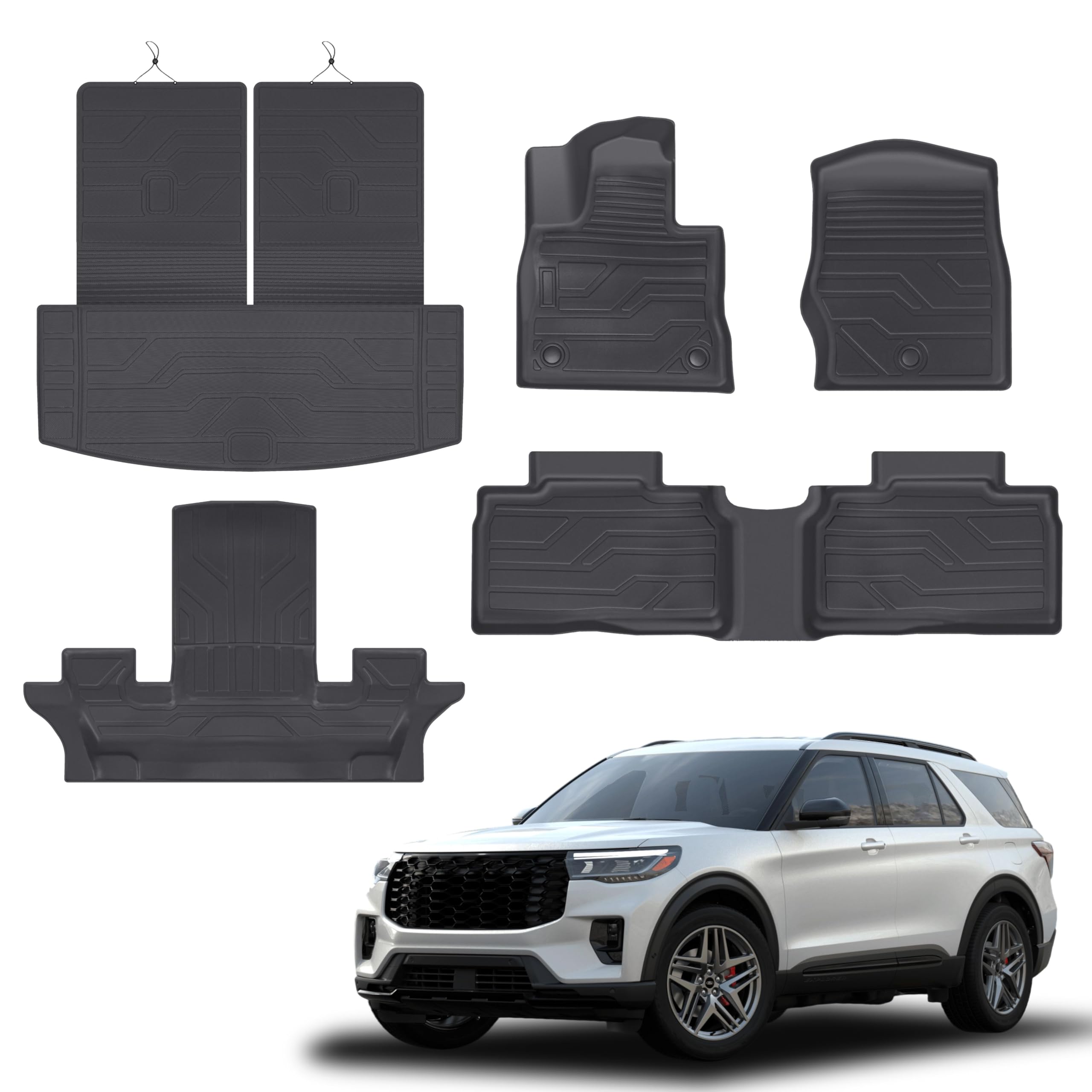 Partzer Explorer TPE Liners (2020–25, 6-Seat)