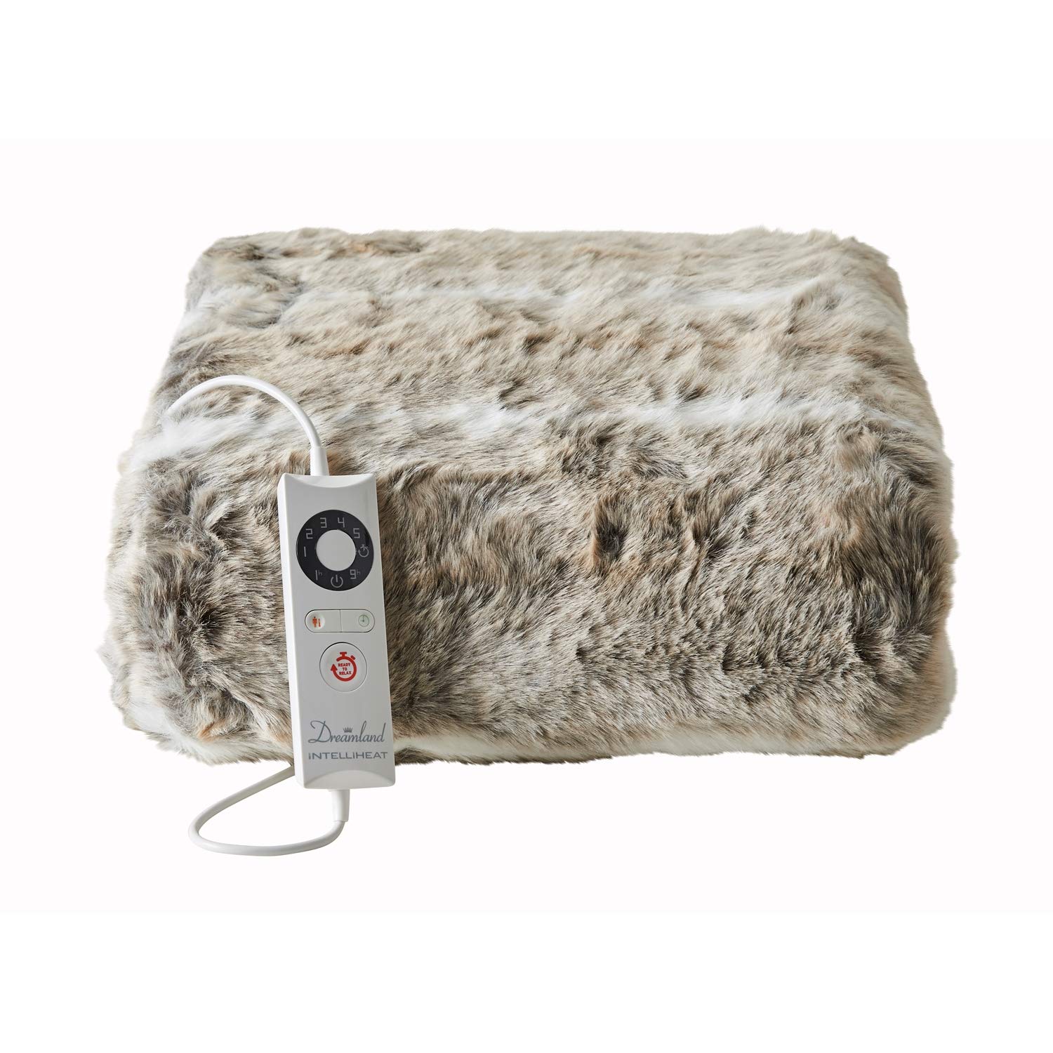 Large Luxury Alaskan Husky Faux Fur Cosy Electric Heated Throw, 120cm x  160cm : Amazon.co.uk: Home u0026 Kitchen