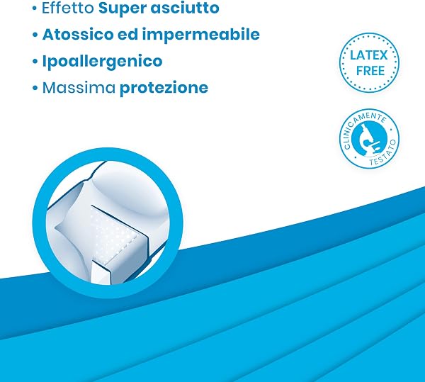 Farmex - Absorbent Pads for Bed, Bed Sheets, Mattresses and Sofas, for Adults and Children, Skin-Friendly, Hypoallergenic and Latex Free - Size 60 x 90 cm, 30 Pieces - 5