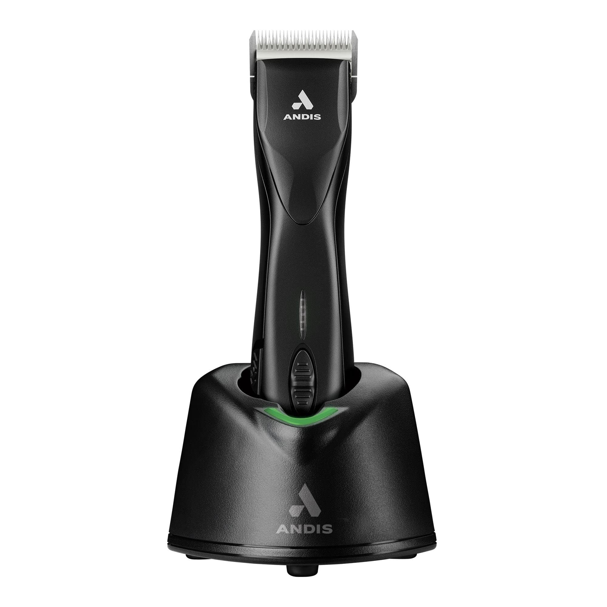 Andis 79175 Pulse Zr Ii Tosatrice con Lama Staccabile a 5 Velocità, Toelettatura Animali/Cani Senza Fili, Batteria Agli Ioni di Litio Rimovibile, Luce di Carica a LED, Nero
