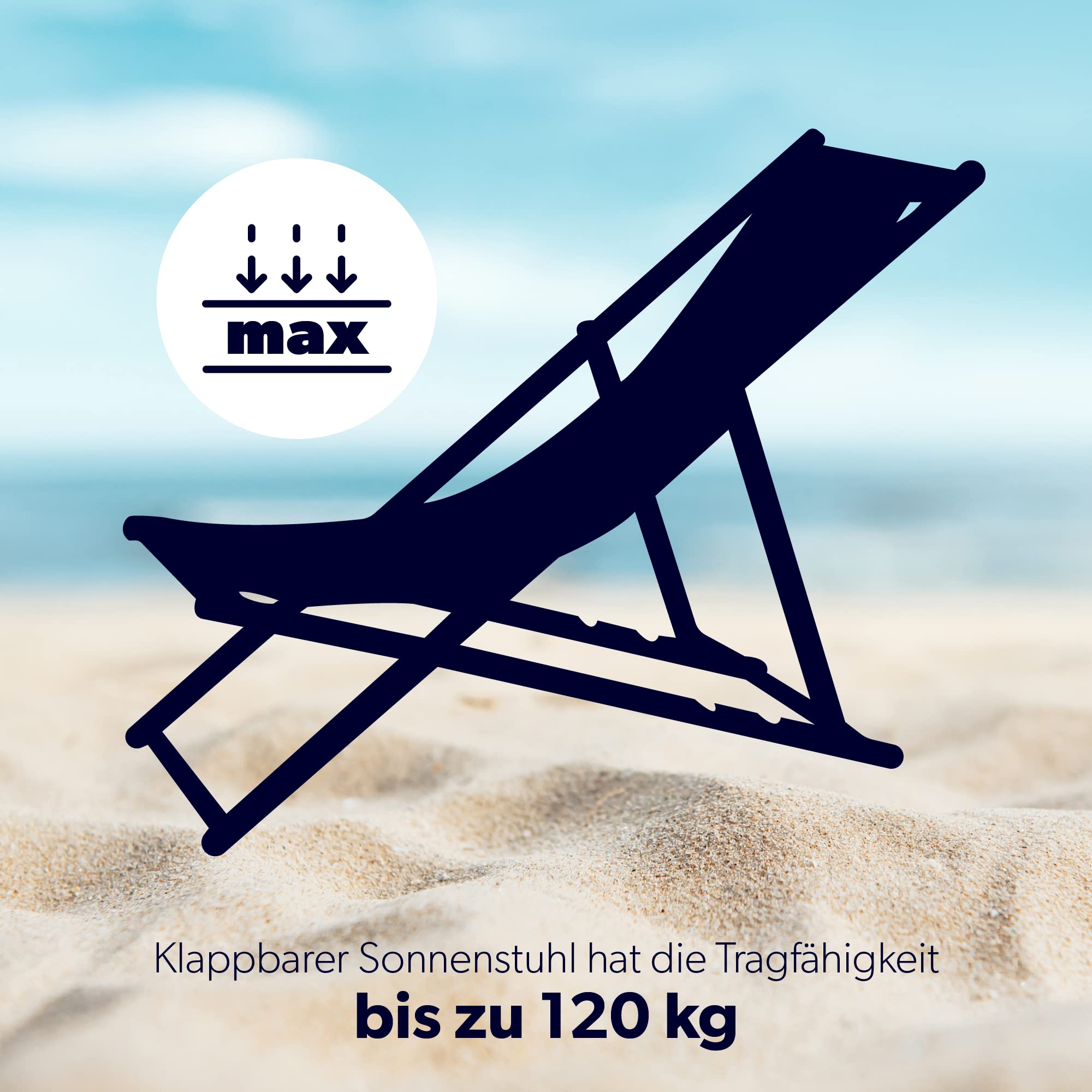 KADAX Liegestuhl, Strandstuhl aus Holz, Sonnenliege bis 120kg, Liege aus Buchenholz, Holzklappstühle, Strandliege, Klappliege für Strand, Holz-Liegestuhl (Dunkelgrün)