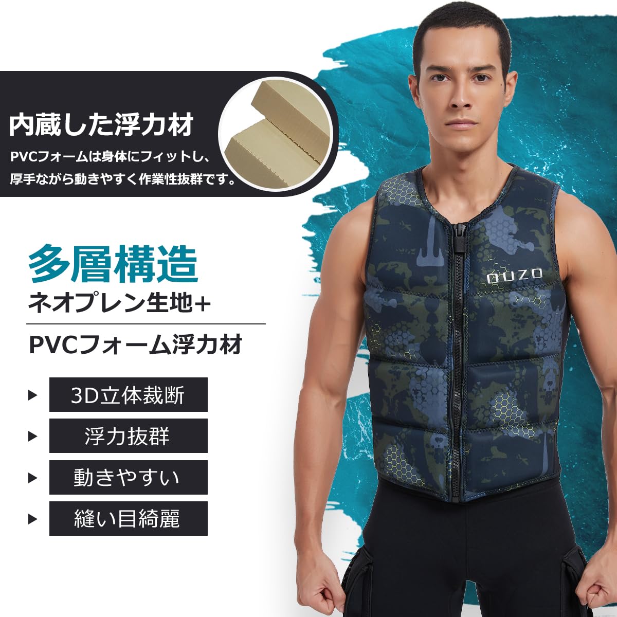 Amazon.co.jp: MORGEN SKY: ライフジャケット