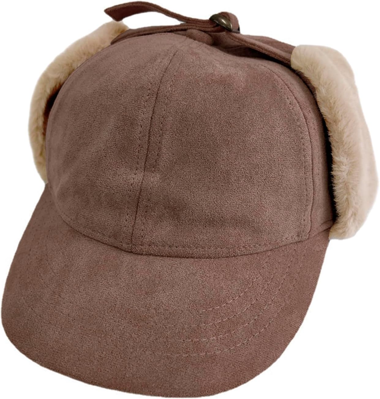 Women Winter Waterproof Earflap Trapper Hats Hunting Ski Hat Sherpa Baseball Cap Ear Flap Fashion Cap Aviator Hat - Image 5