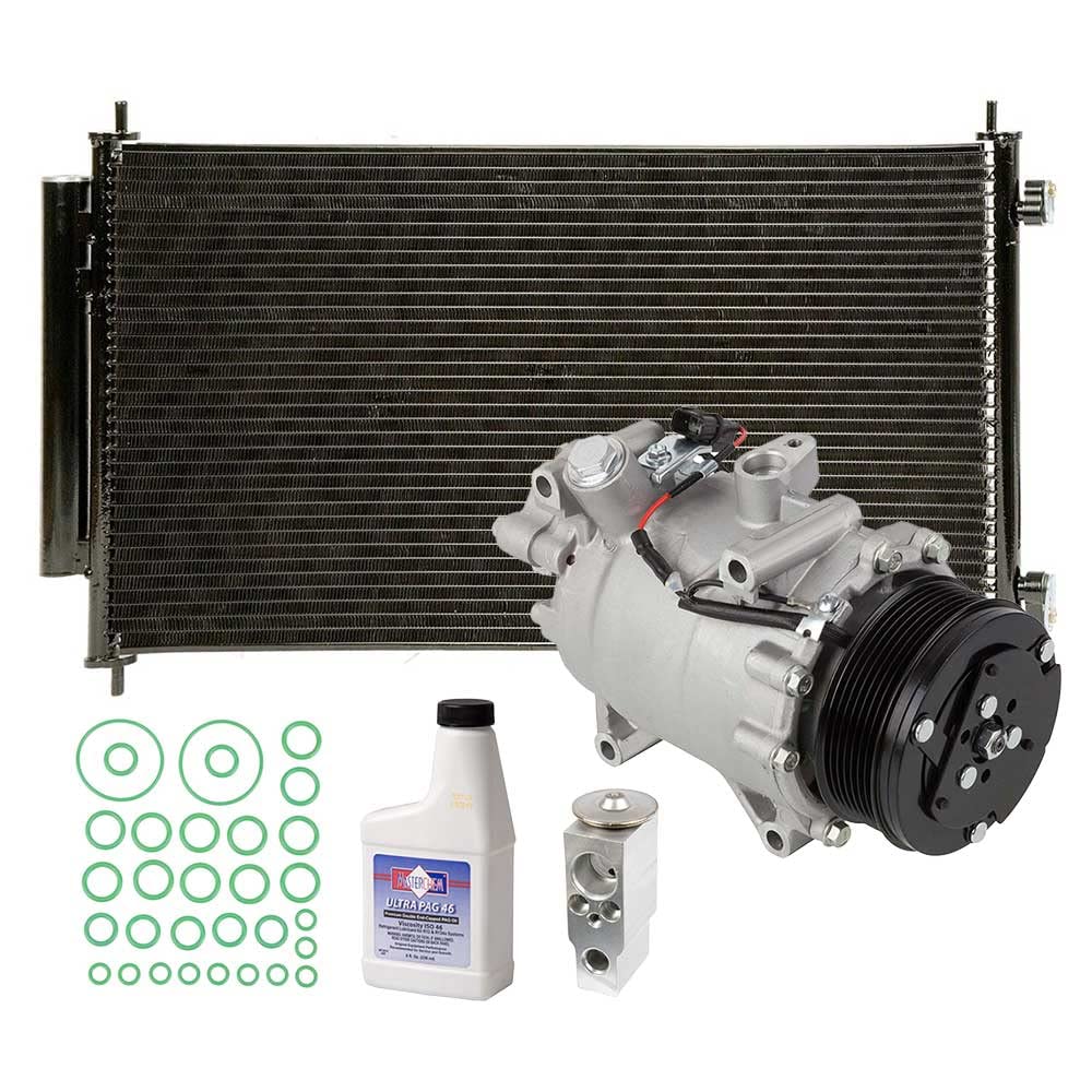 A/C Kit w/AC Compressor Condenser & Drier For Honda CRV