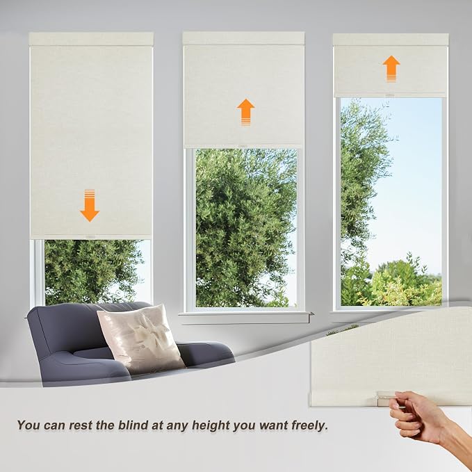 Persilux Roller para Ventanas Blackout 35.5" W x 56" H miniatura 5