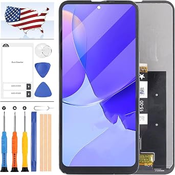 for Nokia X100 5G Screen Replacement for Nokia X100 LCD Screen Replacement Kit for TA-1399 Pantalla LCD for Nokia X100 5G Display Touch Digitizer Assembly Repair Parts Black