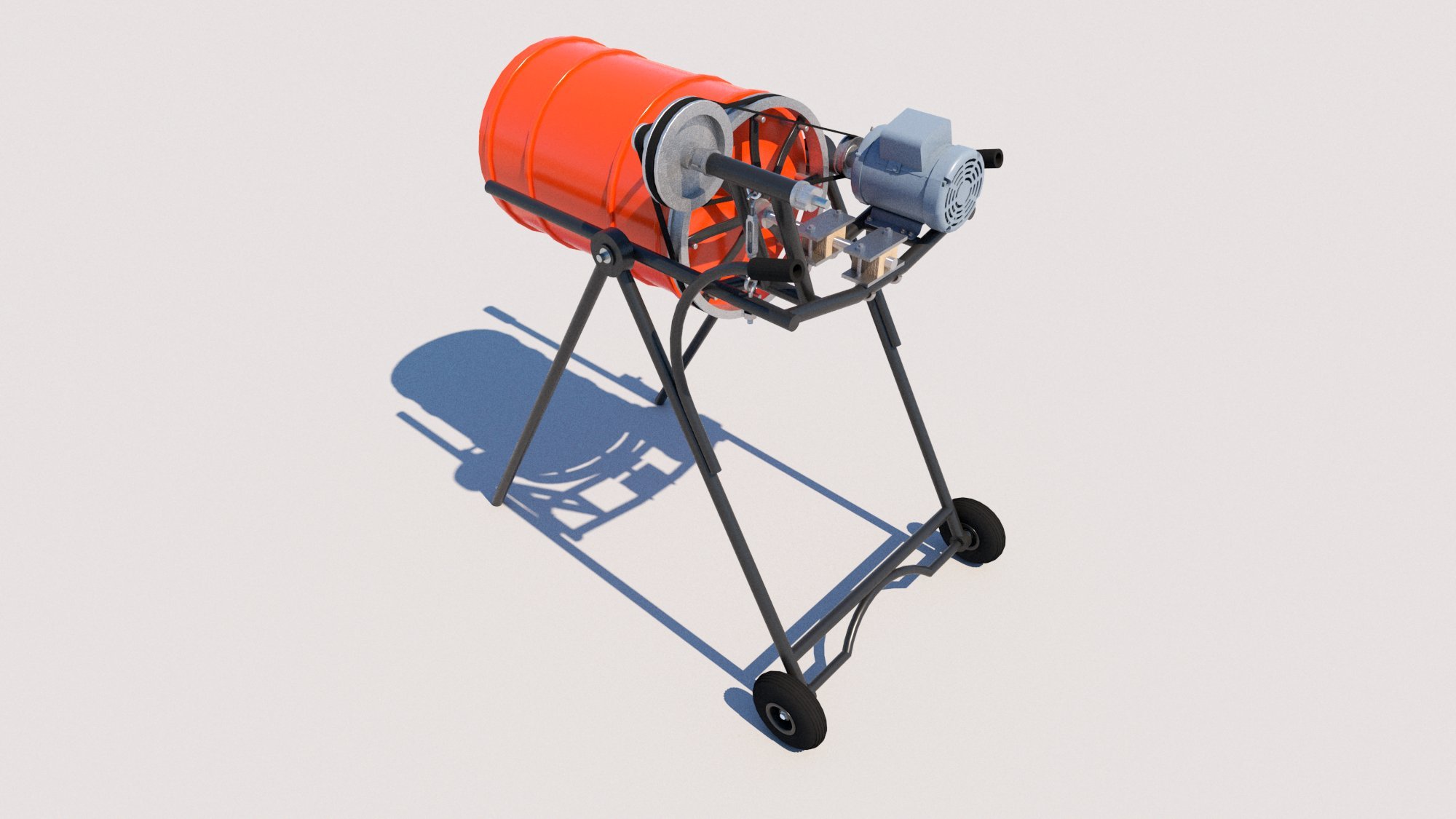 Cement Mixer Plans Diy Electric Concrete Mixing Machine Portable Build |  Desertcart Seychelles, image size:2000x1125