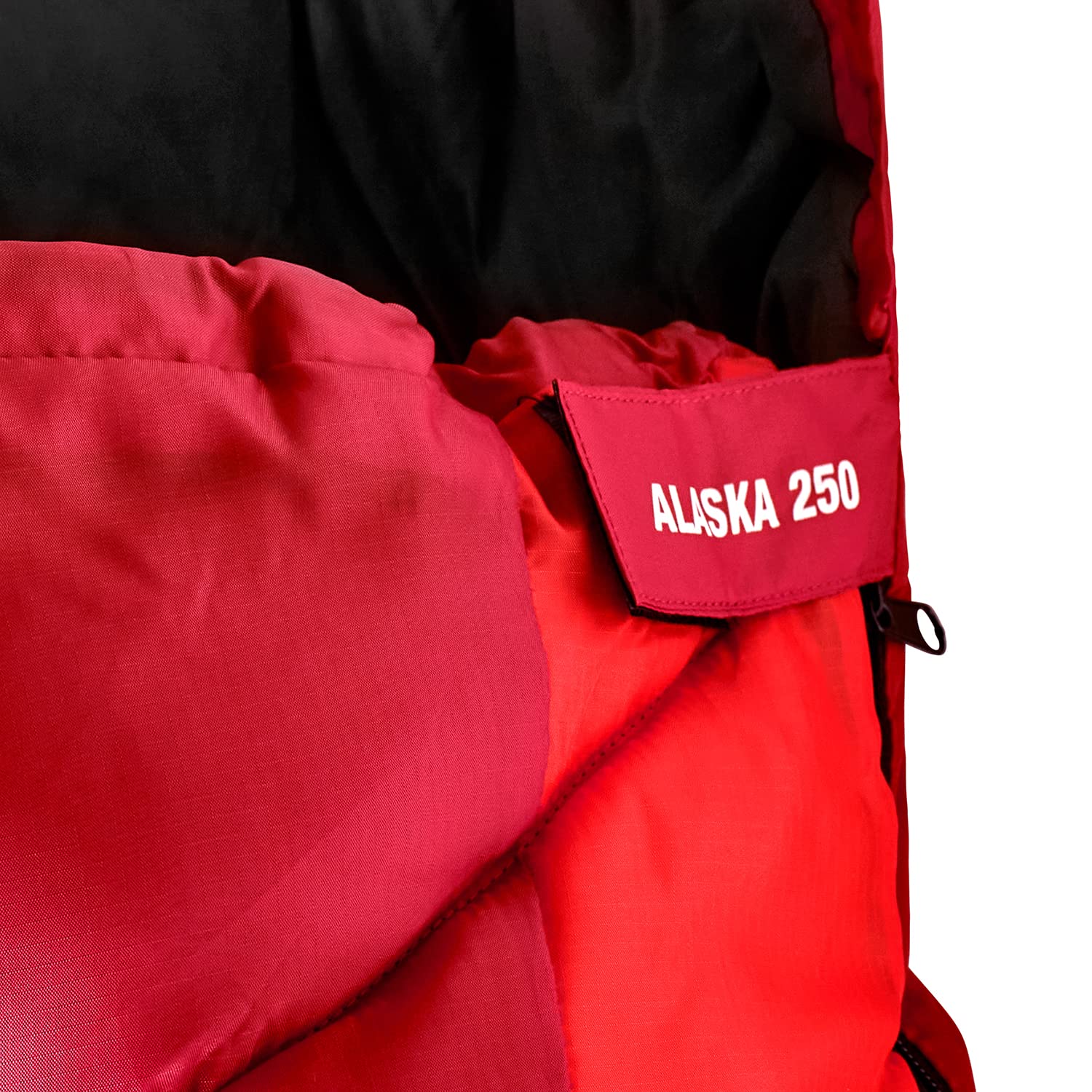 Black Embout Crevice Alaska 250 Sac de Couchage uni
