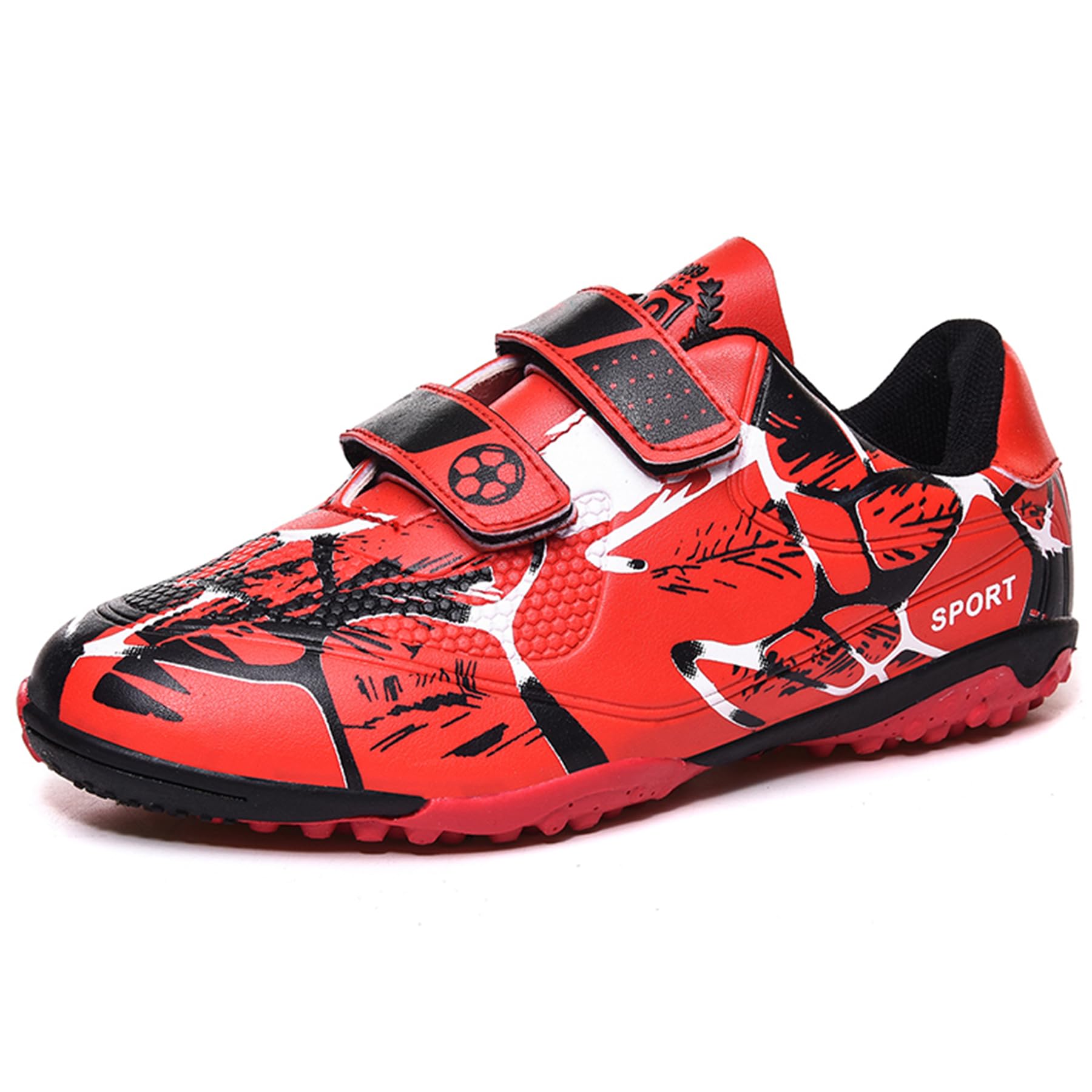BAODLE Scarpe da Calcio Ragazzi FG/AG Professionale All'aperto Calcio da Scarpe Ragazzo TF Allenamento Bambini Teenage Spike