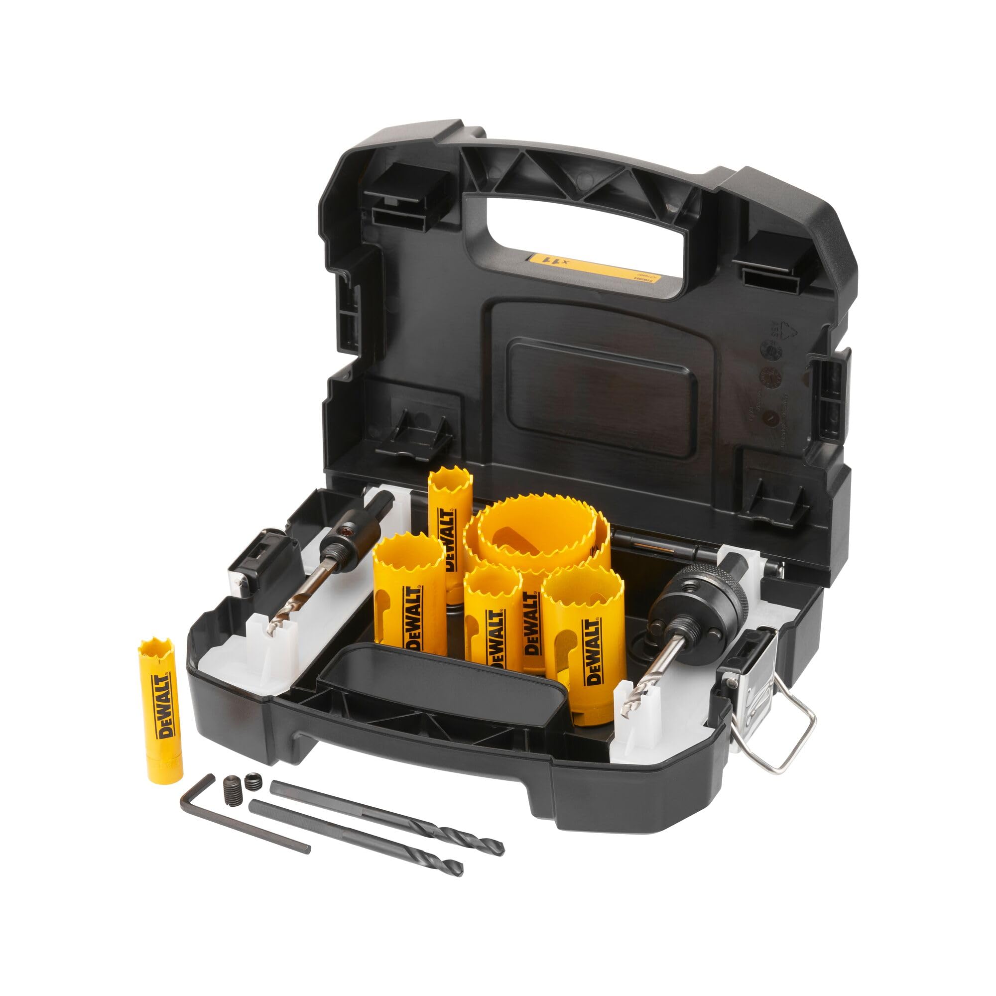 DEWALT EXTREME – Set di Seghe a Tazza Bimetalliche per Elettricisti (11 Pezzi), DT90354-QZ