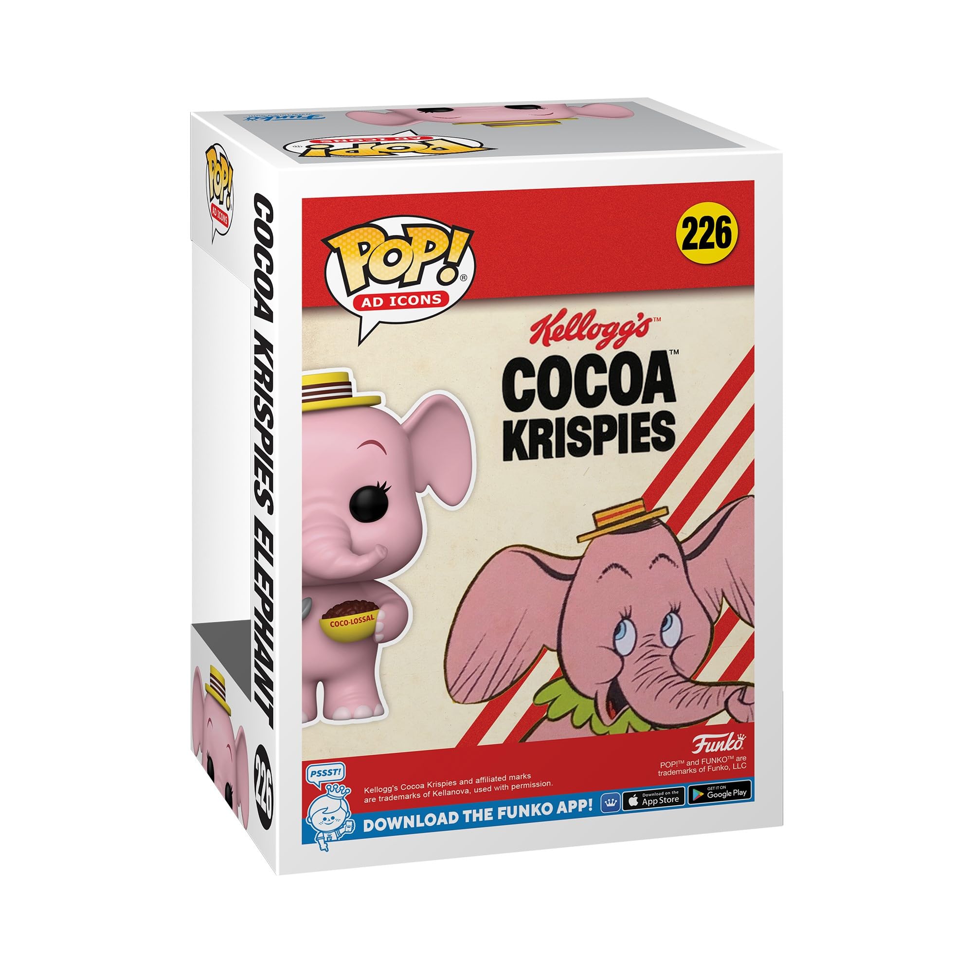 Amazon.com: Funko POP! AD ICON: Coco Krispies Elephant - Kelloggs