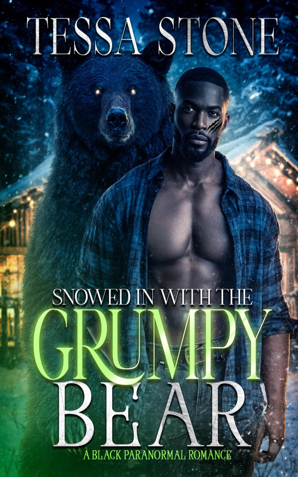 Snowed In With The Grumpy Bear: A Black Paranormal Romance