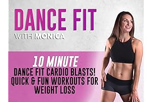 10-Minute Dance Fit: Cardio Blasts for Beginners with Monica!