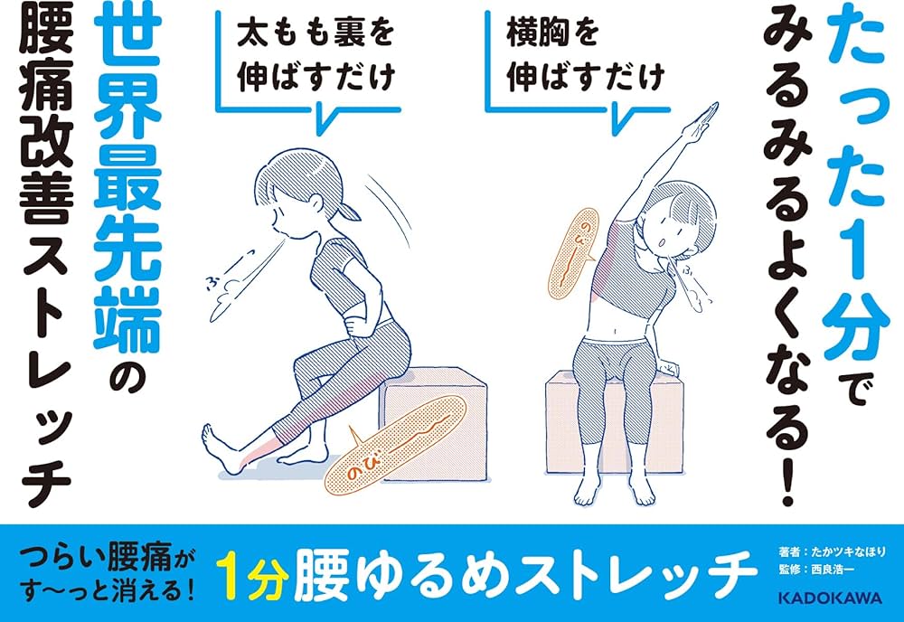 腰痛改善 ストレッチ DVD Amazon.co.jp: つらい腰痛がす~っと消える! 1分腰ゆるめ