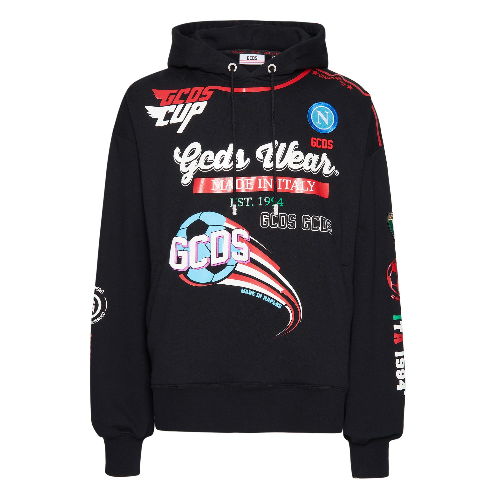 GCDS SSC Napoli X idéal à porter en terrasse ou au stade pour un look urbain unique - 5