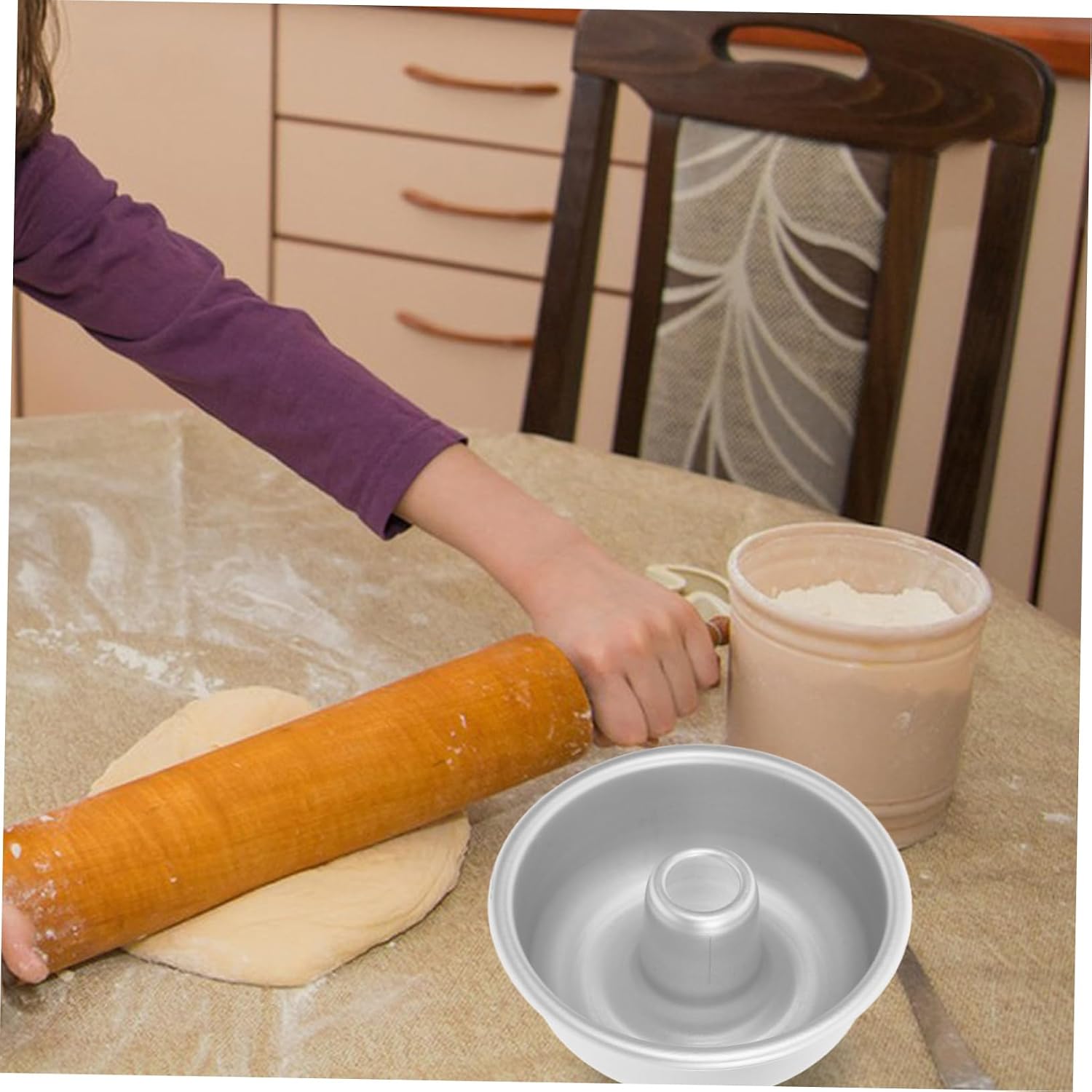 4pcs Practical Donut Making Mould Tart Molds for Baking Unique Shape Design