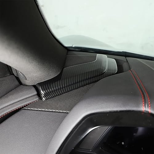 Vista 243 de CHEAYAR Cubierta decorativa para panel de interruptor de elevación de ventana, compatible con Chevrolet Corvette C8 2020-2023