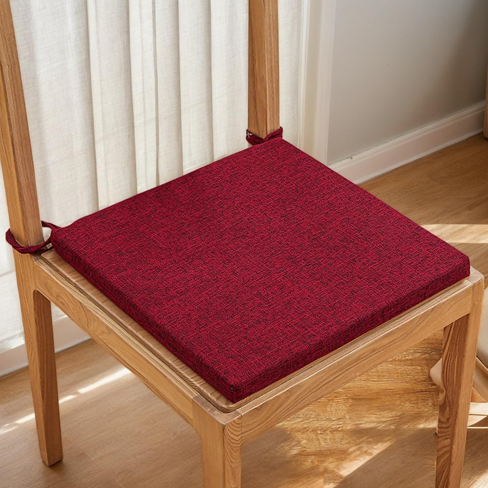 Coussin de chaise lavable antidérapant de 45x45cm pour éliminer l'inconfort des sièges