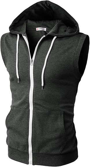 ärmelloser zip hoodie Clearance