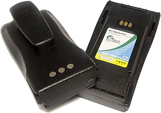 2 Pack - Replacement for Motorola PR400 Battery - Compatible with Motorola NNTN4851A Two-Way Radio Battery (1600mAh 7.5V NI-MH)