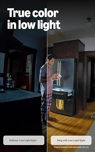 Ring Indoor Cam Plus (newest model), Home or business security, Retinal 2K for crisp, true-to-life video quality, 4x Enhanced Zoom, Low-Light Sight, White 3