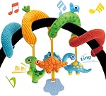 hahaland Car Seat Toys for Baby - Newborn Infant Baby Toys 0 3 6 12 Months, Baby CarSeat Stroller Toys Sensory Toys for Babies, for Boy Girl for 0M+
