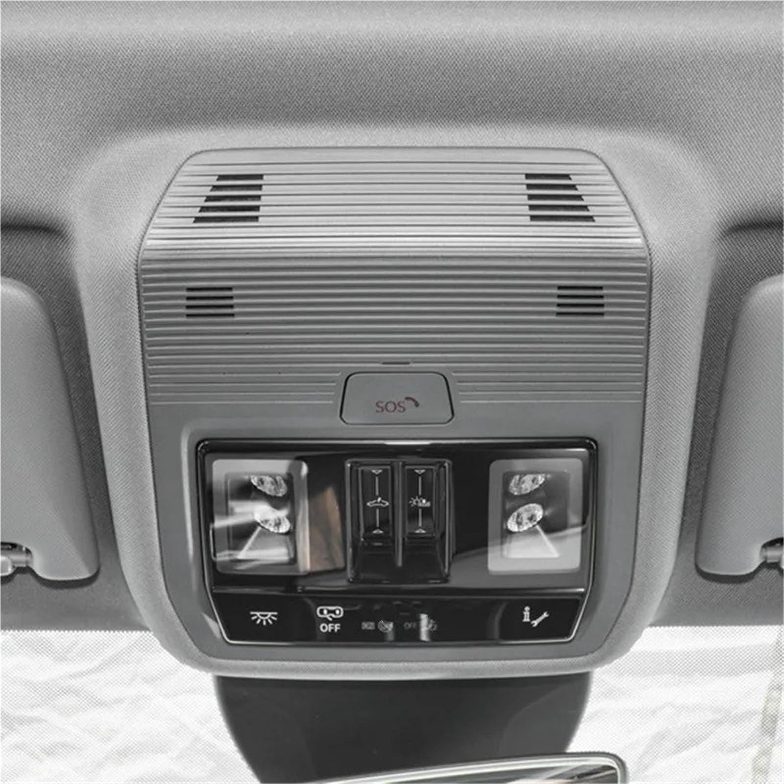 Plafoniera Interni Auto Per Q4 Per Q5 E-Tron Lampada Lettura Anteriore Soffitto Interruttore Tetto Apribile OEM 89A 959 569 B