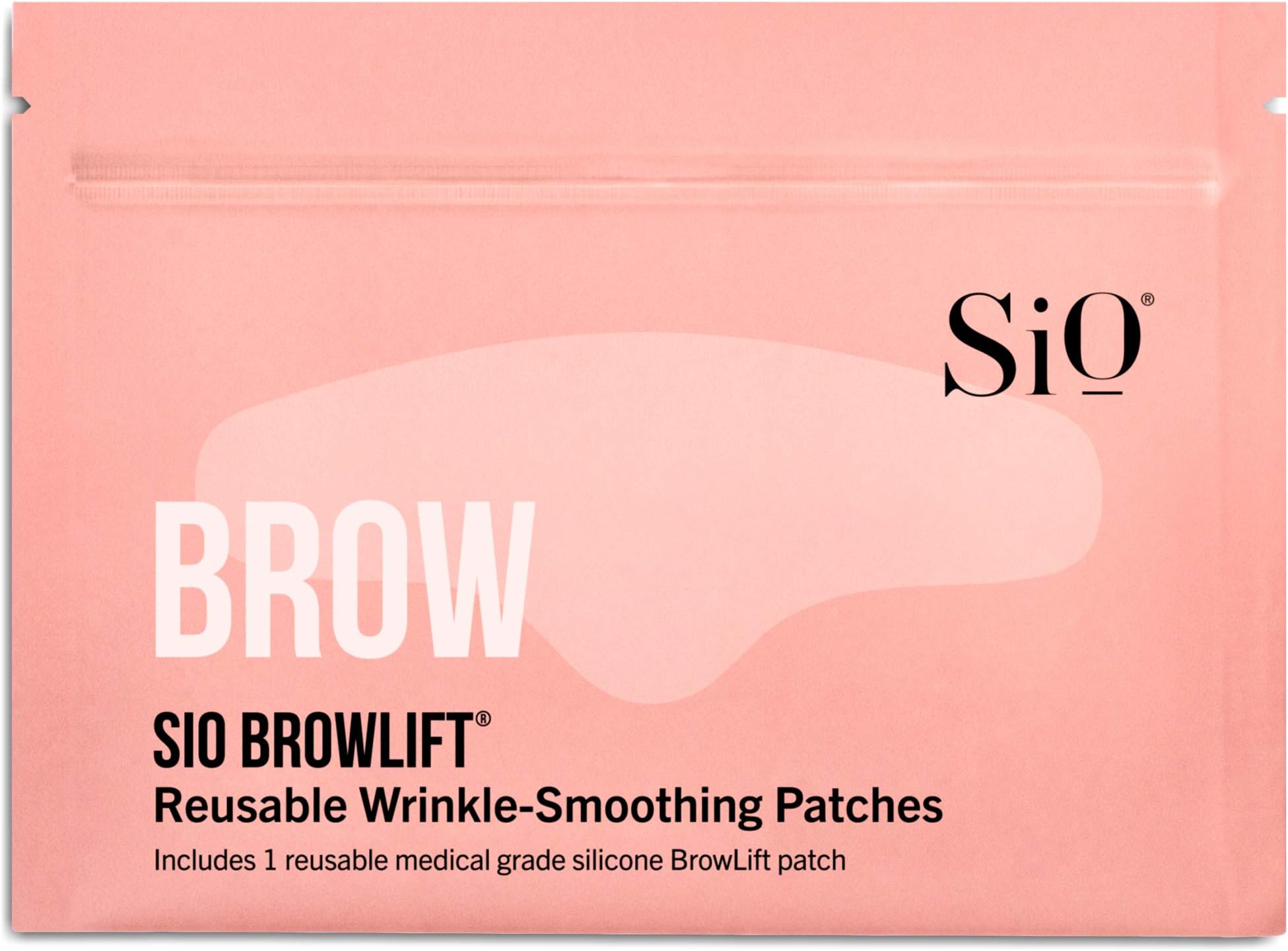 Beauty BrowLift Forehead Anti-Wrinkle Patch - Rapid Overnight Reusable Silicone Patch to Reduce Furrows, Expression Lines, and Creases
