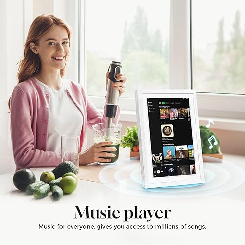 Miniatura 7 de Cambio de calendario digital de Google de 15.6 pulgadas, batería de litio integrada tabla de tareas y planificador, marco de fotos con pantalla